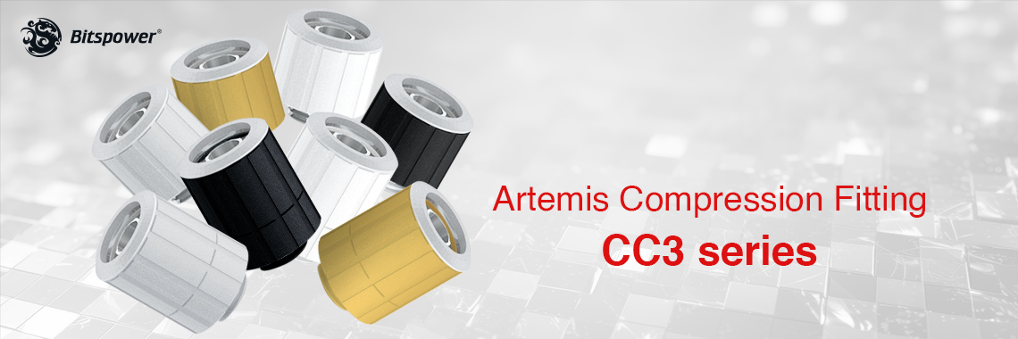Bitspower Artemis Rotary Compression Fitting CC3 Series