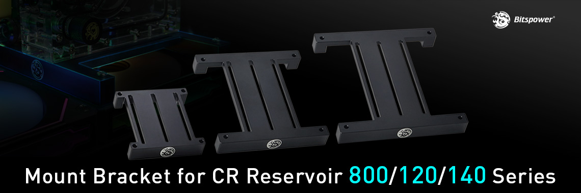 Bitspower Mount Bracket for CR Reservoir 800/120/140 Series