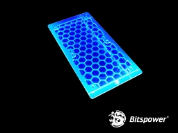 CUSTOM DESIGN RADGARD 240 Acrylic UV Reactive-HONEYCOMB