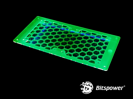 CUSTOM DESIGN RADGARD II 240 Acrylic UV Reactive-HONEYCOMB