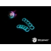 Color O-Ring Set For D-Plug Set (10PCS) (UV Green)