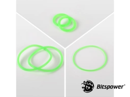 O-Ring Kit For Bitspower Dual D5 MOD TOP (UV Green)