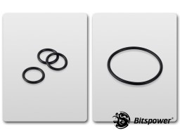 O-Ring Kit For Bitspower D5 MOD TOP EXTREME (Black)