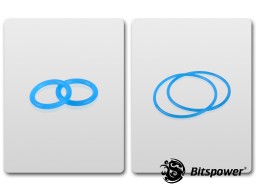 O-Ring Kit For Bitspower Water Tank Z-Multi (Full Clear Acrylic Version) (UV Blue)