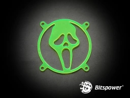 80MM LASER CUT UV-Reactive FAN Grill Scream