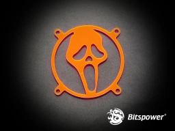 80MM LASER CUT UV-Reactive FAN Grill Scream