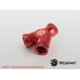 Deep Blood Red Y-Block With Triple Rotary IG1/4