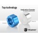 Bitspower Premium Master Hard Tube Fitting MHT14 6 Pack - Abrasive Blue