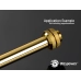 Bitspower None Chamfer Brass Hard Tubing OD12MM Golden - Length 500 MM