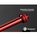 Bitspower None Chamfer Brass Hard Tubing OD12MM Deep Red - Length 500 MM