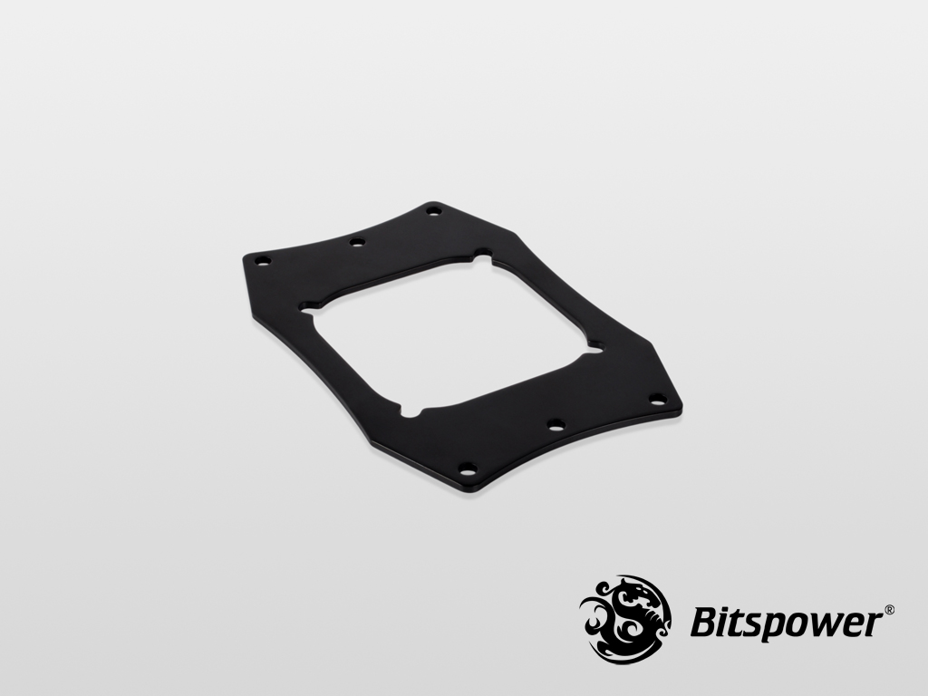 Bitspower CPU Block Plate For AMD CPU (Matt Black)