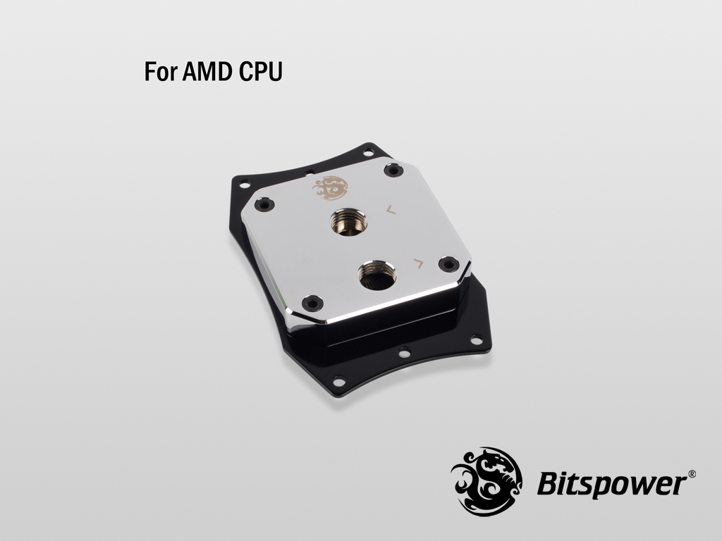 Bitspower CPU Block Summit EF (AMD) (Brass Top Version)