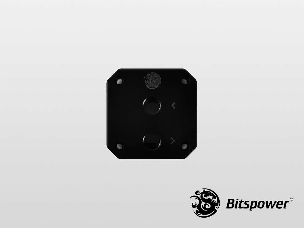 Bitspower CPU Block Summit EF Acrylic Top (Black)