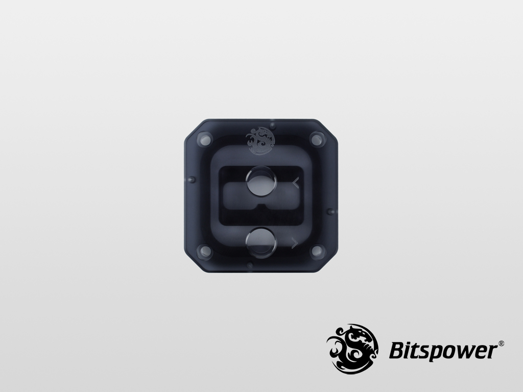 Bitspower CPU Block Summit EF Acrylic Top (ICE Black)