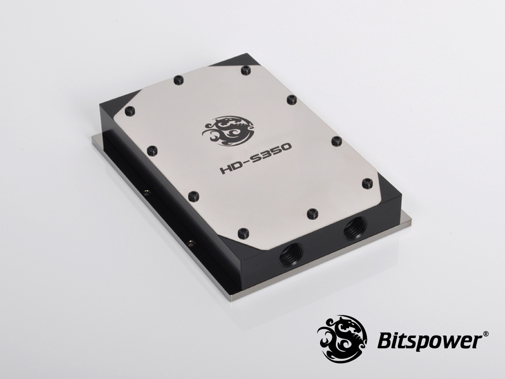Bitspower HD-S350 POM Top With Stainless Panel