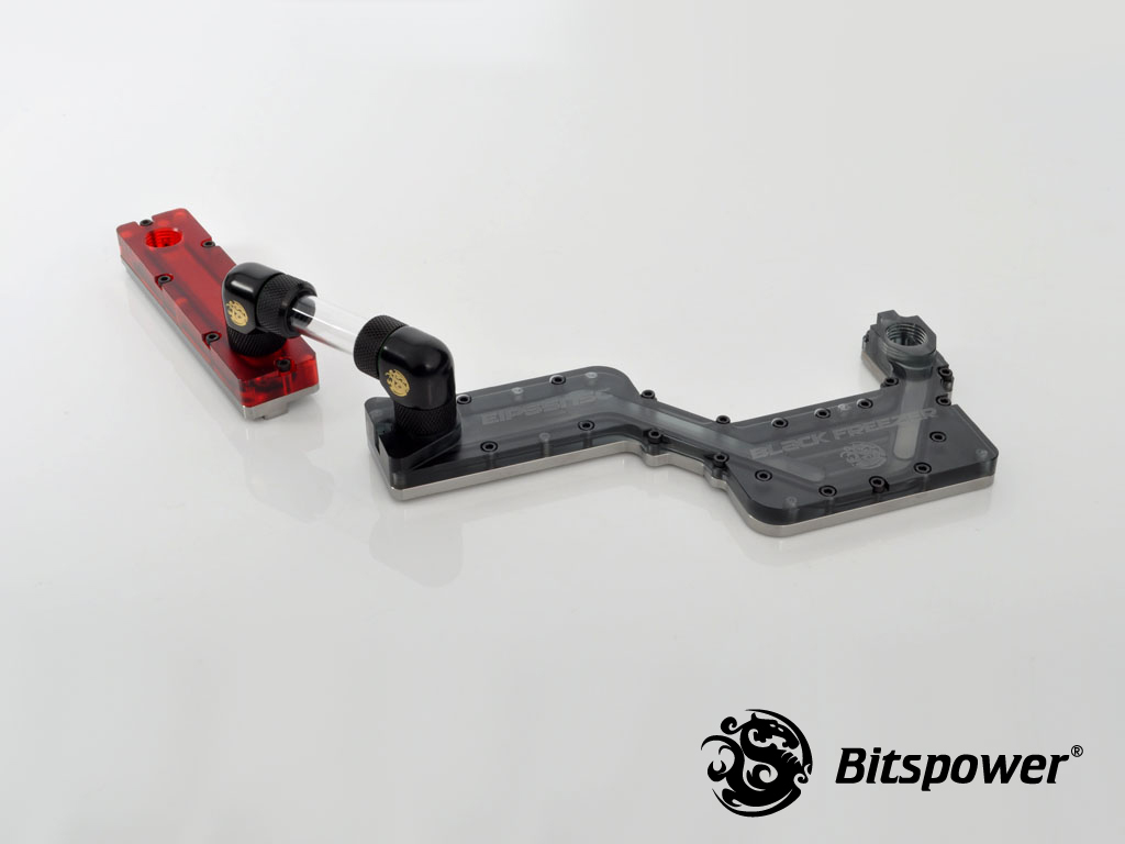 Bitspower EIP55NSC (ICE Black & Red Acrylic Version)