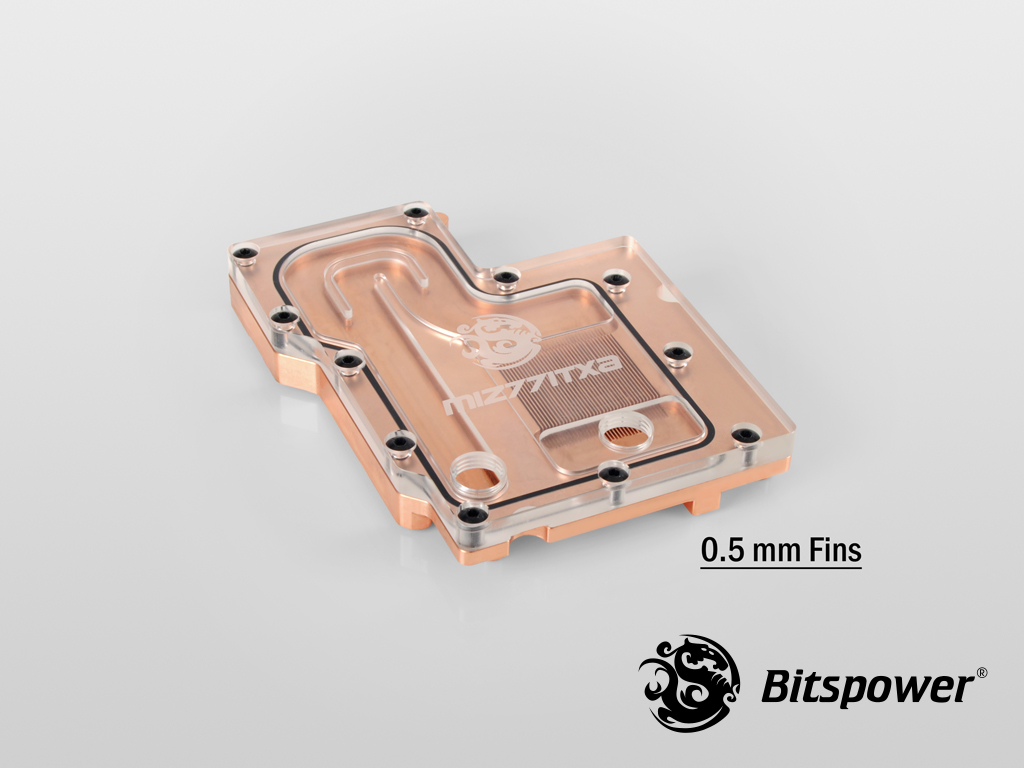 Bitspower MIZ77ITXA Copper (Clear)