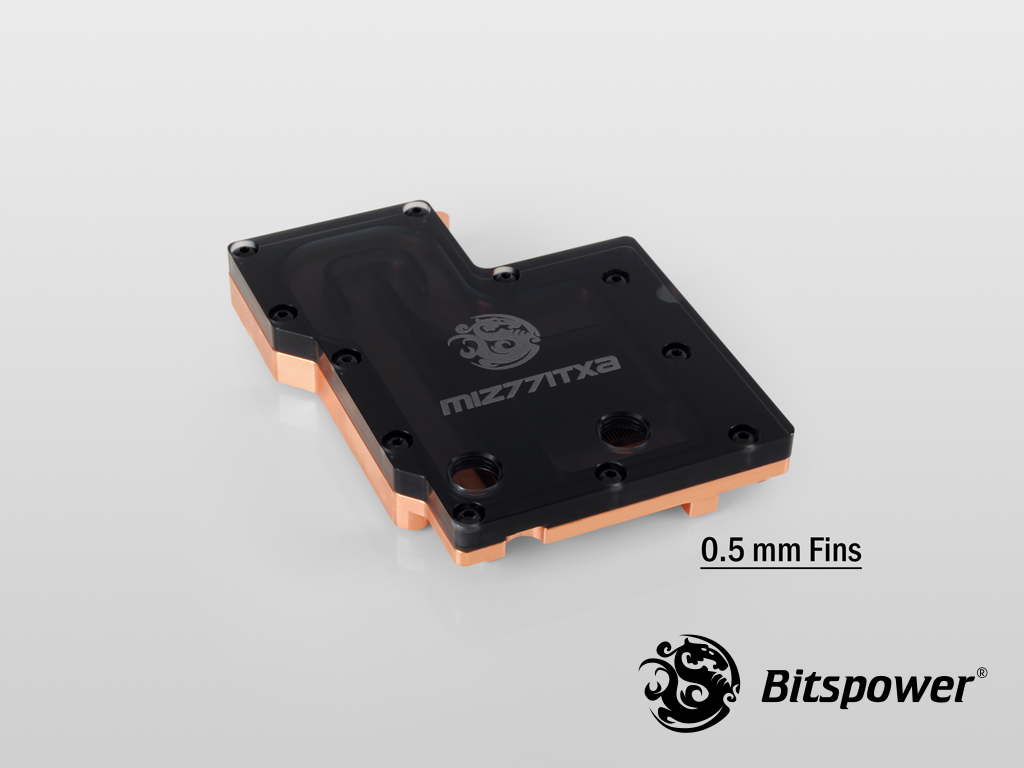Bitspower MIZ77ITXA Copper (ICE Black)