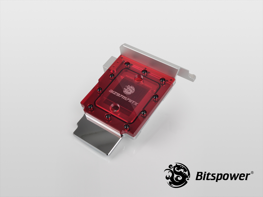 Bitspower AIZ97M7IITX Nickel Plated (Red)