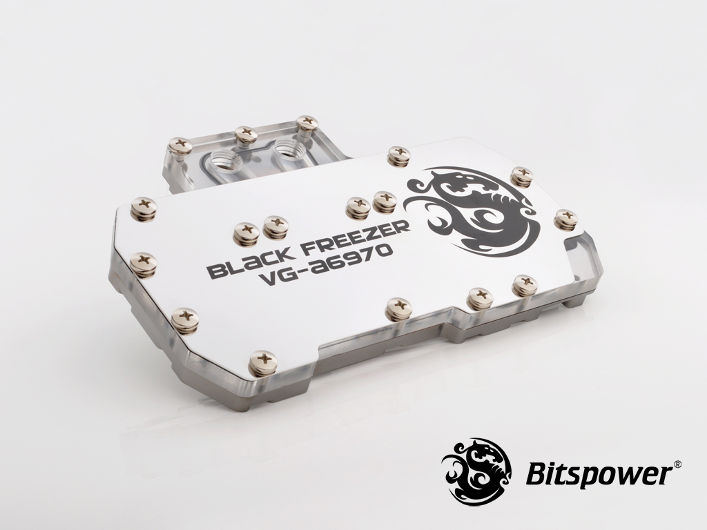Bitspower VG-A6970 Acrylic Top With Stainless Panel