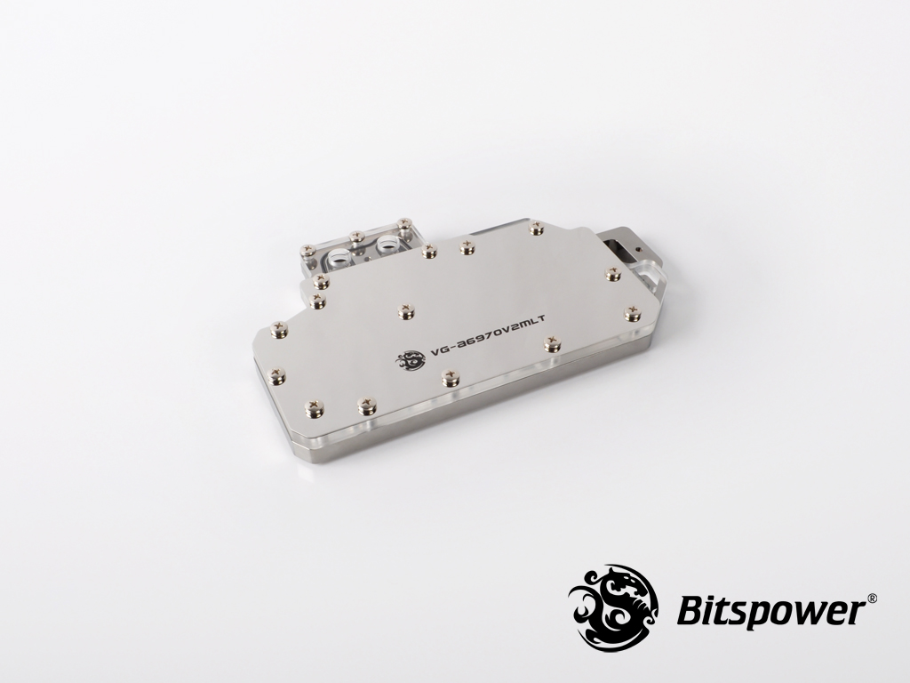 Bitspower VG- A6970V2MLT Acrylic Top With Stainless Panel