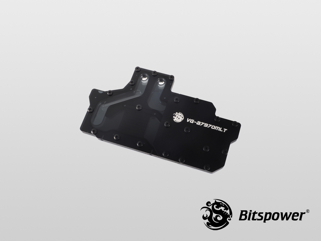 Bitspower VG-A7970MLT ICE Black Acrylic Top With Aluminum Panel