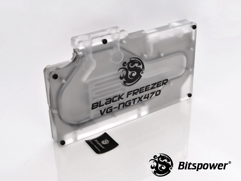 Bitspower VG-NGTX470 Acrylic Top With Clear Panel